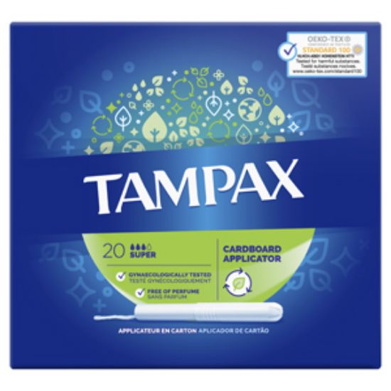 Picture of Tampax Super 20pk x8